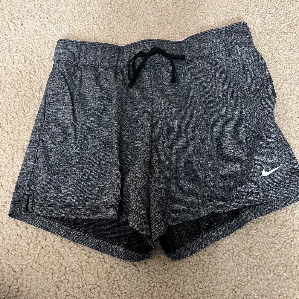 Nike dry fit training shorts small grey or charcoal